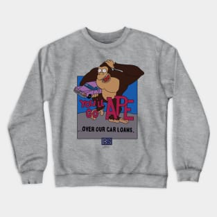 Bank of Springfield Car Loans Ad Crewneck Sweatshirt